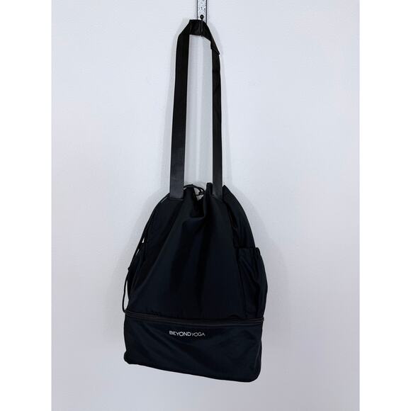 Beyond Yoga Black Convertible Tote Backpack Gym Bag main image 6